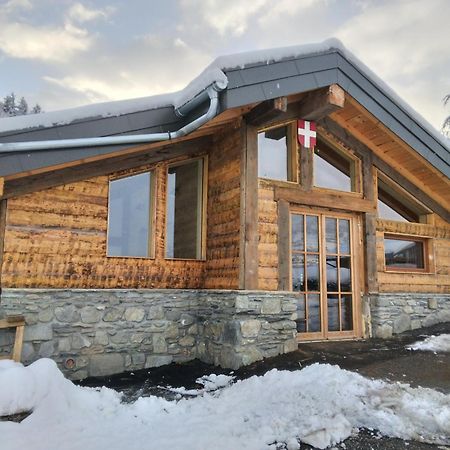 Chalet Balneo Billard La Plagne Savoie Vue Top Bagian luar foto