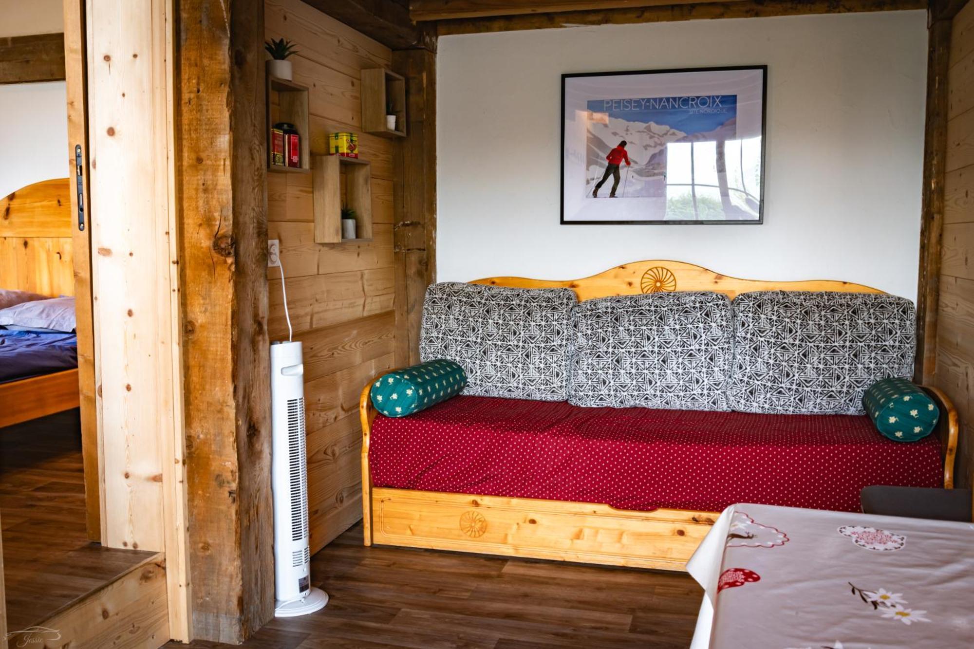 Chalet Balneo Billard La Plagne Savoie Vue Top Bagian luar foto