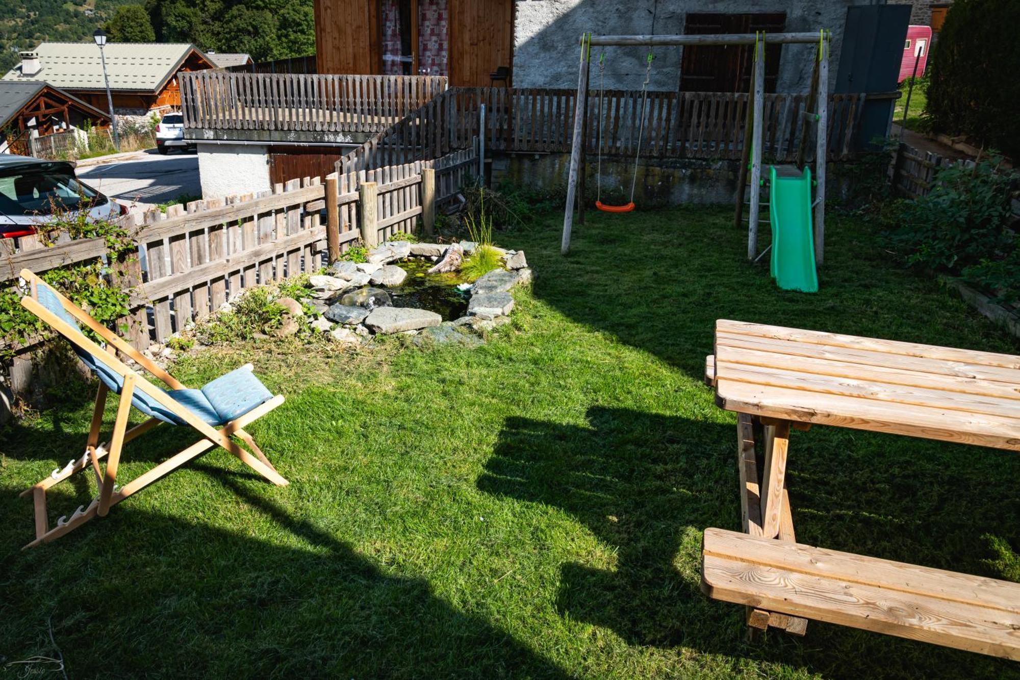 Chalet Balneo Billard La Plagne Savoie Vue Top Bagian luar foto