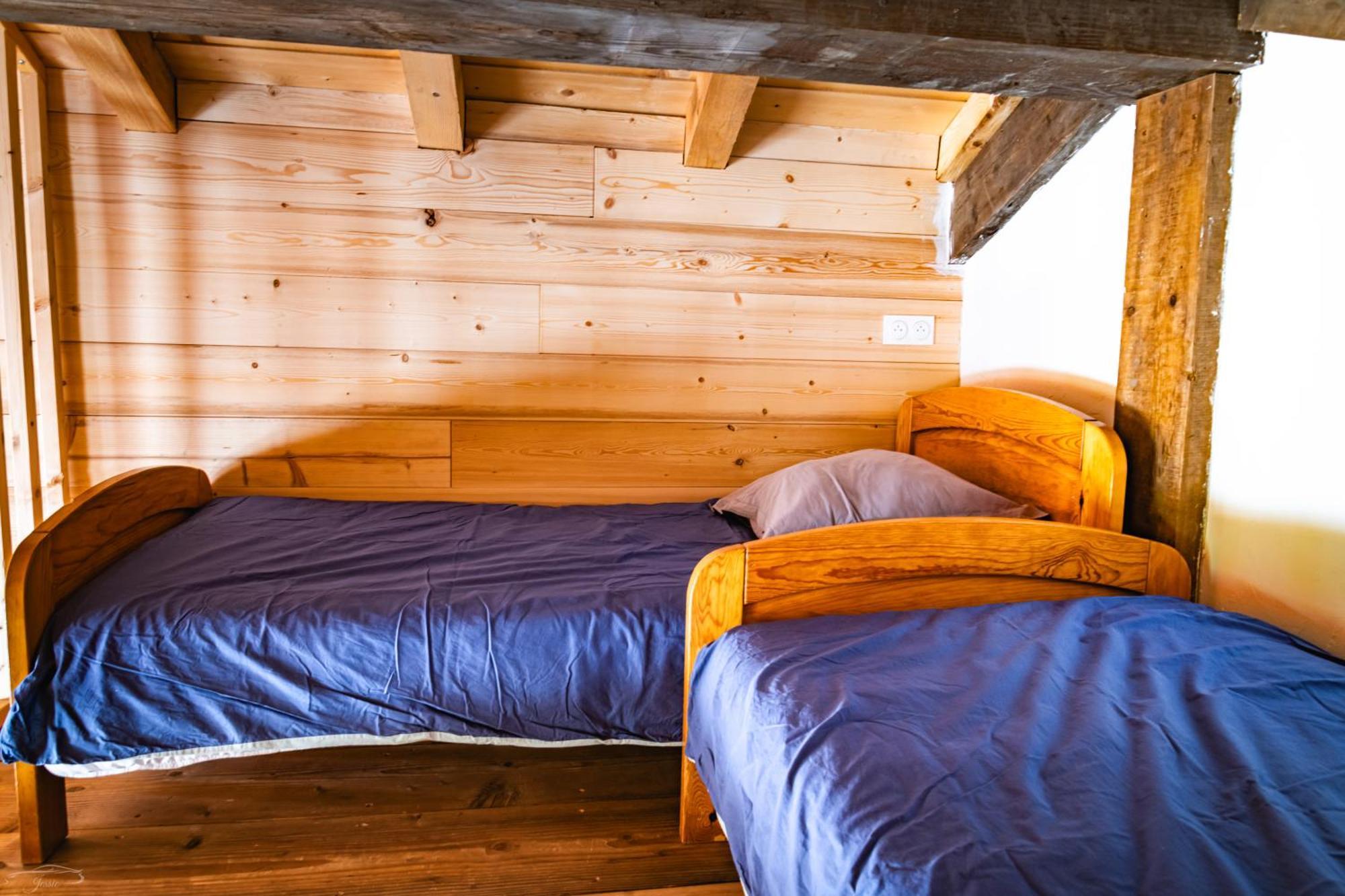Chalet Balneo Billard La Plagne Savoie Vue Top Bagian luar foto