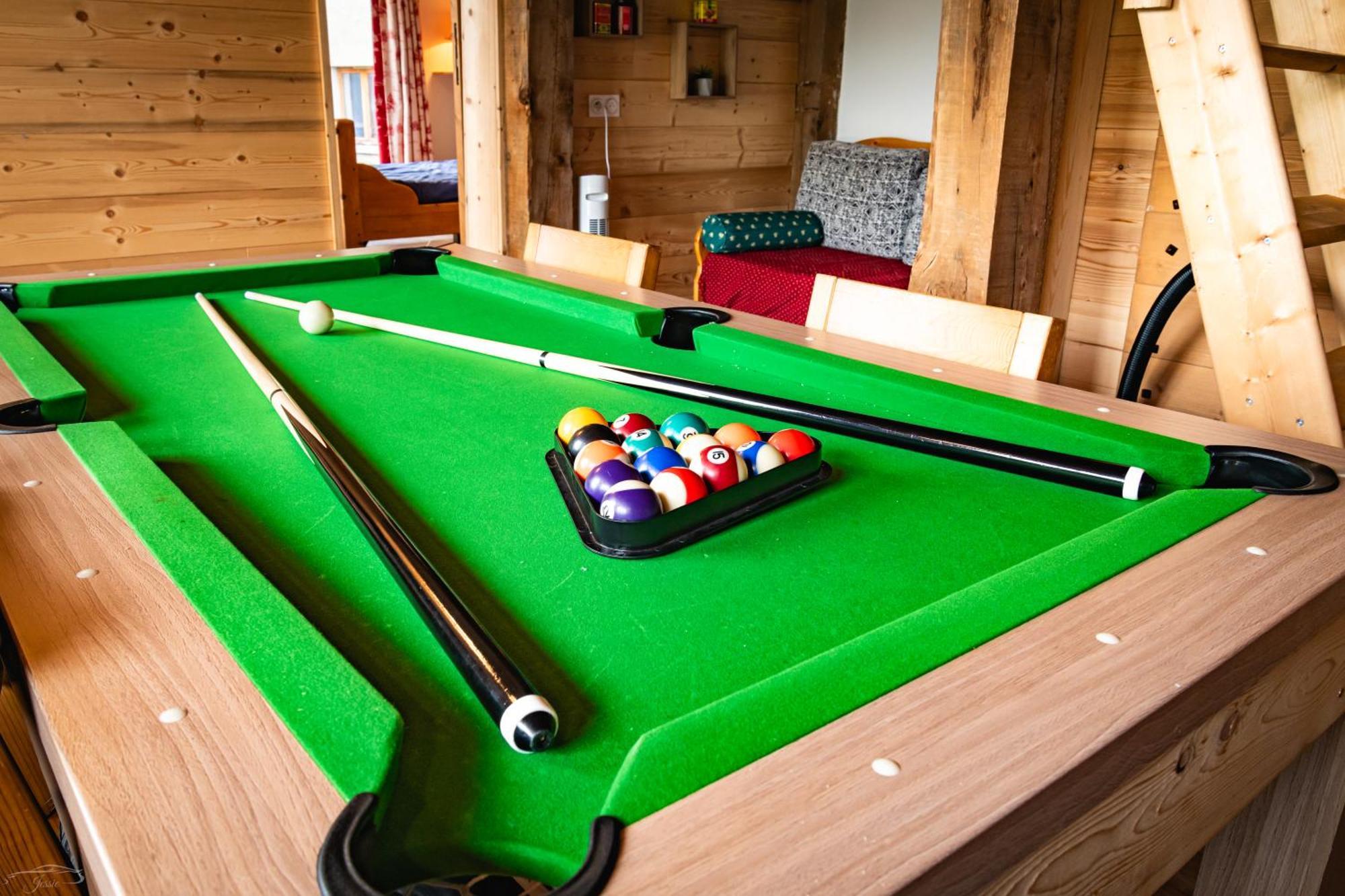 Chalet Balneo Billard La Plagne Savoie Vue Top Bagian luar foto